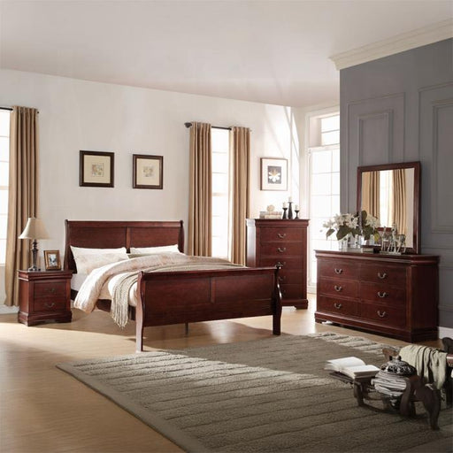 Louis Philippe Cherry Mirror - Imperial Furniture (Las Vegas, NV) - Multi Location