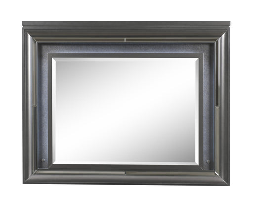 Sawyer Metallic Gray Mirror (LED) - Imperial Furniture (Las Vegas, NV) - Multi Location
