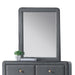 Valda Light Gray Fabric Mirror - Imperial Furniture (Las Vegas, NV) - Multi Location