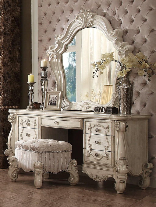 Versailles Bone White Mirror - Imperial Furniture (Las Vegas, NV) - Multi Location
