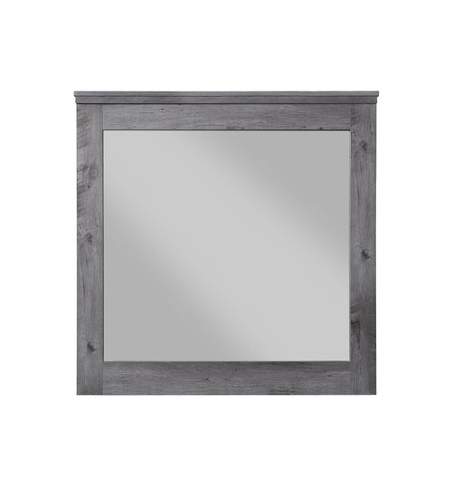 Vidalia Rustic Gray Oak Mirror - Imperial Furniture (Las Vegas, NV) - Multi Location