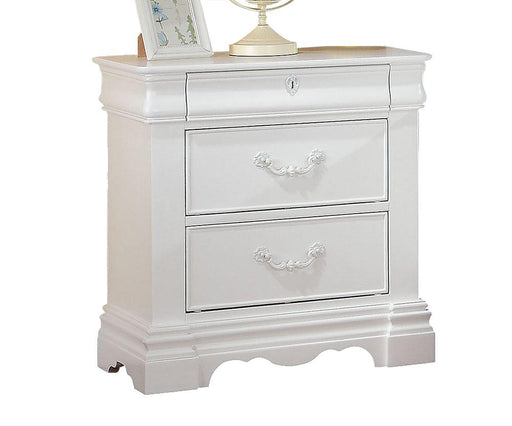 ACME Estrella Youth Nightstand in White 30243 - Imperial Furniture (Las Vegas, NV) - Multi Location