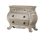 Acme Ragenardus Nightstand in Antique White 27013 - Imperial Furniture (Las Vegas, NV) - Multi Location