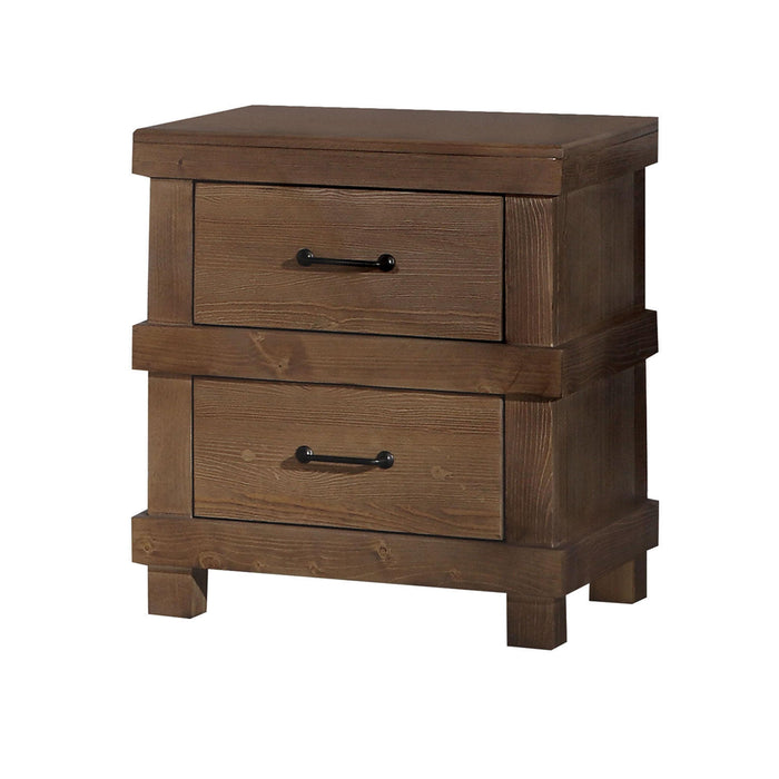 Adams Antique Oak Nightstand - Imperial Furniture (Las Vegas, NV) - Multi Location