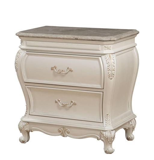 Chantelle Pearl White Nightstand - Imperial Furniture (Las Vegas, NV) - Multi Location