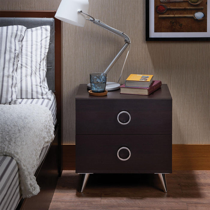 Elms Espresso Accent Table - Imperial Furniture (Las Vegas, NV) - Multi Location