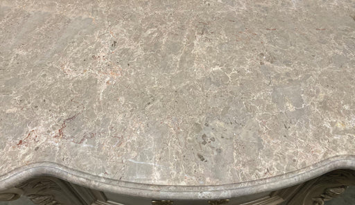 Gorsedd Marble & Antique White Nightstand - Imperial Furniture (Las Vegas, NV) - Multi Location
