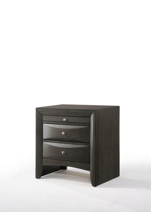 Ireland Gray Oak Nightstand - Imperial Furniture (Las Vegas, NV) - Multi Location