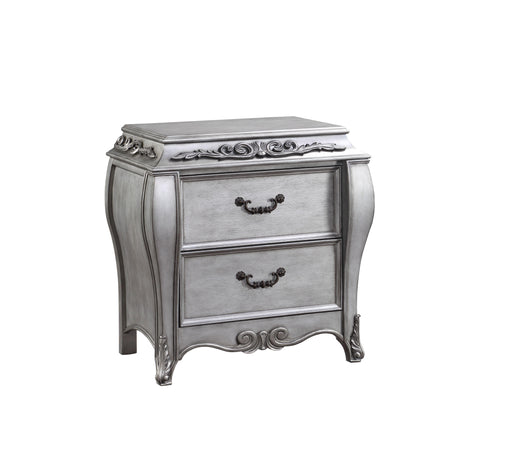 Leonora Vintage Platinum Nightstand - Imperial Furniture (Las Vegas, NV) - Multi Location