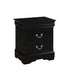 Louis Philippe Black Nightstand - Imperial Furniture (Las Vegas, NV) - Multi Location