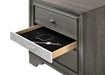 Naima Gray Nightstand - Imperial Furniture (Las Vegas, NV) - Multi Location