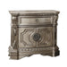 Northville Antique Silver Nightstand (MARBLE TOP) - Imperial Furniture (Las Vegas, NV) - Multi Location