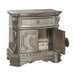 Northville Antique Silver Nightstand (WOOD TOP) - Imperial Furniture (Las Vegas, NV) - Multi Location