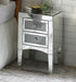 Nowles Mirrored & Faux Stones Accent Table - Imperial Furniture (Las Vegas, NV) - Multi Location