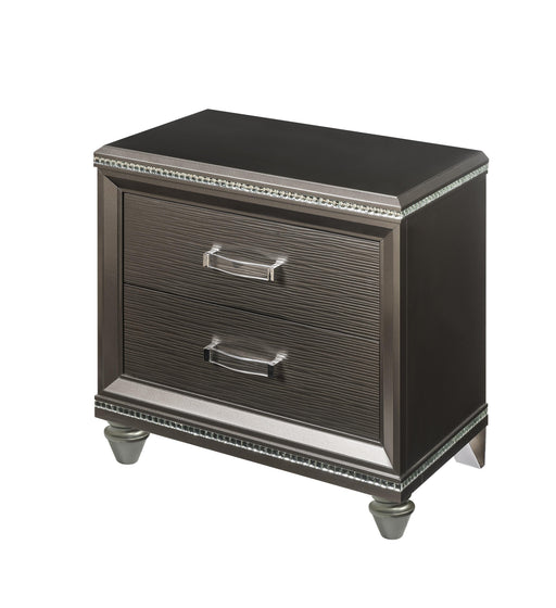 Sadie Dark Champagne Nightstand - Imperial Furniture (Las Vegas, NV) - Multi Location