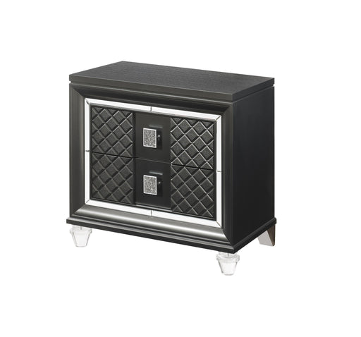 Sawyer Metallic Gray Nightstand - Imperial Furniture (Las Vegas, NV) - Multi Location