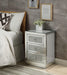 Lavina Mirrored & Faux Diamonds Accent Table - Imperial Furniture (Las Vegas, NV) - Multi Location