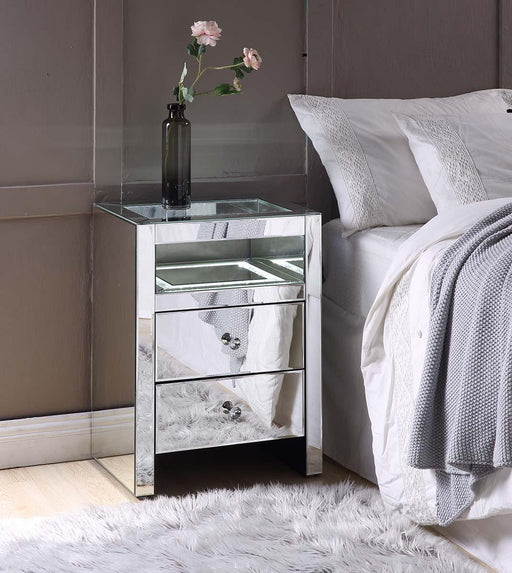 Malish Mirrored Accent Table (LED) - Imperial Furniture (Las Vegas, NV) - Multi Location