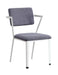 Cargo Gray Fabric & White Chair - Imperial Furniture (Las Vegas, NV) - Multi Location