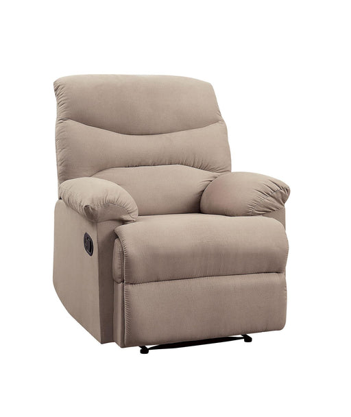 Arcadia Beige Woven Fabric Recliner (Motion) - Imperial Furniture (Las Vegas, NV) - Multi Location
