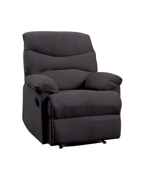 Arcadia Black Woven Fabric Recliner (Motion) - Imperial Furniture (Las Vegas, NV) - Multi Location