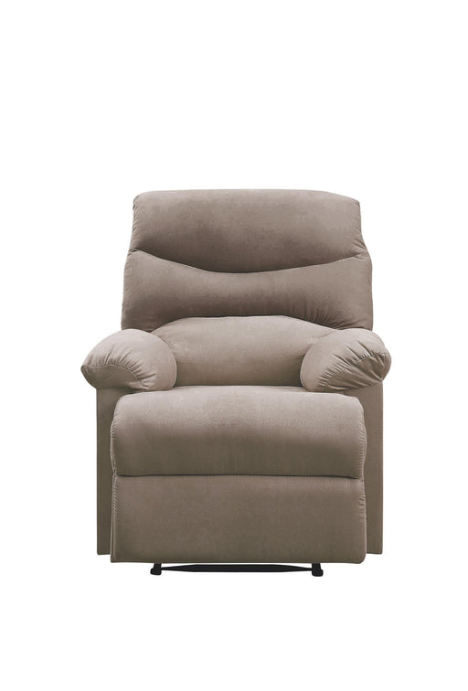 Arcadia Light Brown Woven Fabric Recliner (Motion) - Imperial Furniture (Las Vegas, NV) - Multi Location