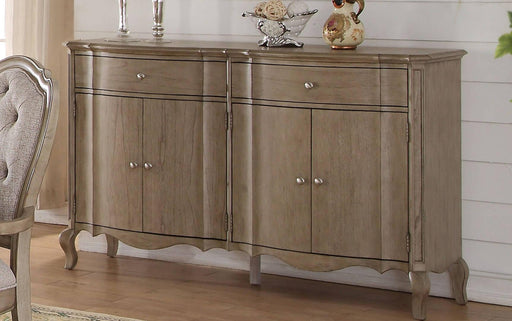 Acme Chelmsford Server in Antique Taupe 66056 - Imperial Furniture (Las Vegas, NV) - Multi Location