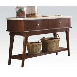 Acme Gasha Server in White/Walnut 72823 - Imperial Furniture (Las Vegas, NV) - Multi Location