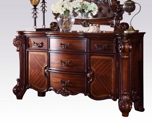 Acme Vendome Traditional Dresser/Server with Four Drawers and Two Doors in Cherry 22005 - Imperial Furniture (Las Vegas, NV) - Multi Location