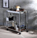 Lisses Chrome Serving Cart - Imperial Furniture (Las Vegas, NV) - Multi Location