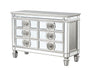 Varian Mirrored & Antique Platinum Server - Imperial Furniture (Las Vegas, NV) - Multi Location