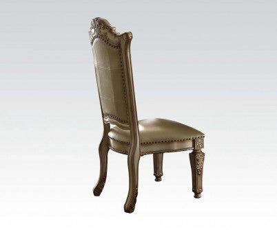 Acme Vendome Side Chair (Set of 2) in Gold Patina 63003 - Imperial Furniture (Las Vegas, NV) - Multi Location