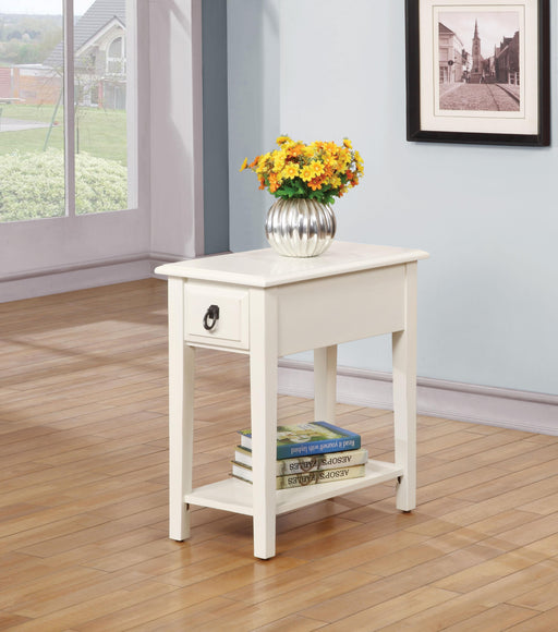 Jeana White Side Table - Imperial Furniture (Las Vegas, NV) - Multi Location