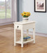 Jeana White Side Table - Imperial Furniture (Las Vegas, NV) - Multi Location