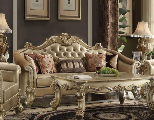 Acme Dresden Sofa in Gold Patina 53120 - Imperial Furniture (Las Vegas, NV) - Multi Location