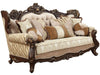 Acme Furniture Shalisa Sofa with 7 Pillows in Walnut 51050 - Imperial Furniture (Las Vegas, NV) - Multi Location