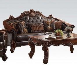Acme Vendome Sofa in Cherry 53130 - Imperial Furniture (Las Vegas, NV) - Multi Location
