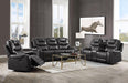 Braylon Magnetite PU Sofa (Motion) - Imperial Furniture (Las Vegas, NV) - Multi Location