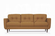 Radwan Camel Leather Sofa - Imperial Furniture (Las Vegas, NV) - Multi Location