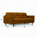 Radwan Camel Leather Sofa - Imperial Furniture (Las Vegas, NV) - Multi Location