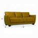 Valeria Mustard Leather Sofa - Imperial Furniture (Las Vegas, NV) - Multi Location