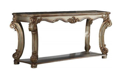 Acme Vendome Sofa Table in Gold Patina 83002 - Imperial Furniture (Las Vegas, NV) - Multi Location