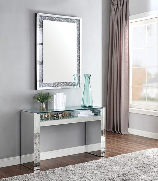 Nysa Mirrored & Faux Crystals Sofa Table - Imperial Furniture (Las Vegas, NV) - Multi Location