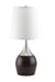 Willow Brushed Silver, Espresso Table Lamp - Imperial Furniture (Las Vegas, NV) - Multi Location