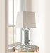 Noralie Mirrored & Faux Diamonds Table Lamp - Imperial Furniture (Las Vegas, NV) - Multi Location