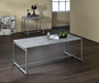 Jurgen Faux Concrete & Silver 3Pc Pack Coffee/End Set - Imperial Furniture (Las Vegas, NV) - Multi Location