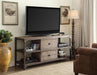 Gorden Weathered Oak & Antique Silver TV Stand - Imperial Furniture (Las Vegas, NV) - Multi Location