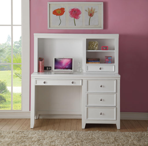 Lacey White Computer Desk - Imperial Furniture (Las Vegas, NV) - Multi Location