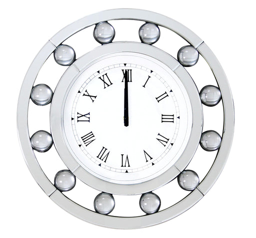 Boffa Mirrored Wall Clock - Imperial Furniture (Las Vegas, NV) - Multi Location