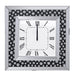 Marku Mirrored & Faux GemStones Wall Clock - Imperial Furniture (Las Vegas, NV) - Multi Location